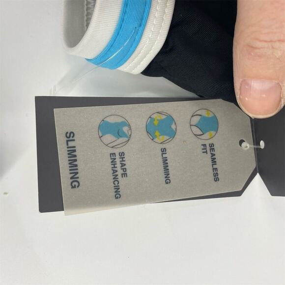 Nautica Women's Bikini Set Size Large Blue Cross-Back Top & Bottom - Picture 3 of 10